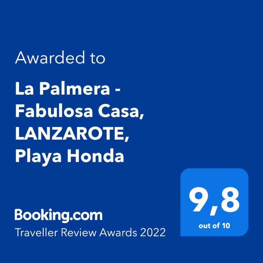 La Palmera - Fabulosa Casa, Lanzarote, Playa Honda プラヤ・オンダ エクステリア 写真